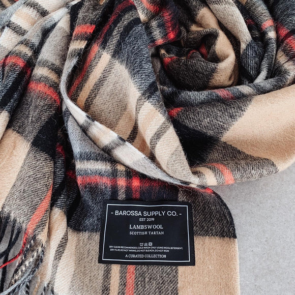 Lambswool Scarves + Stoles
