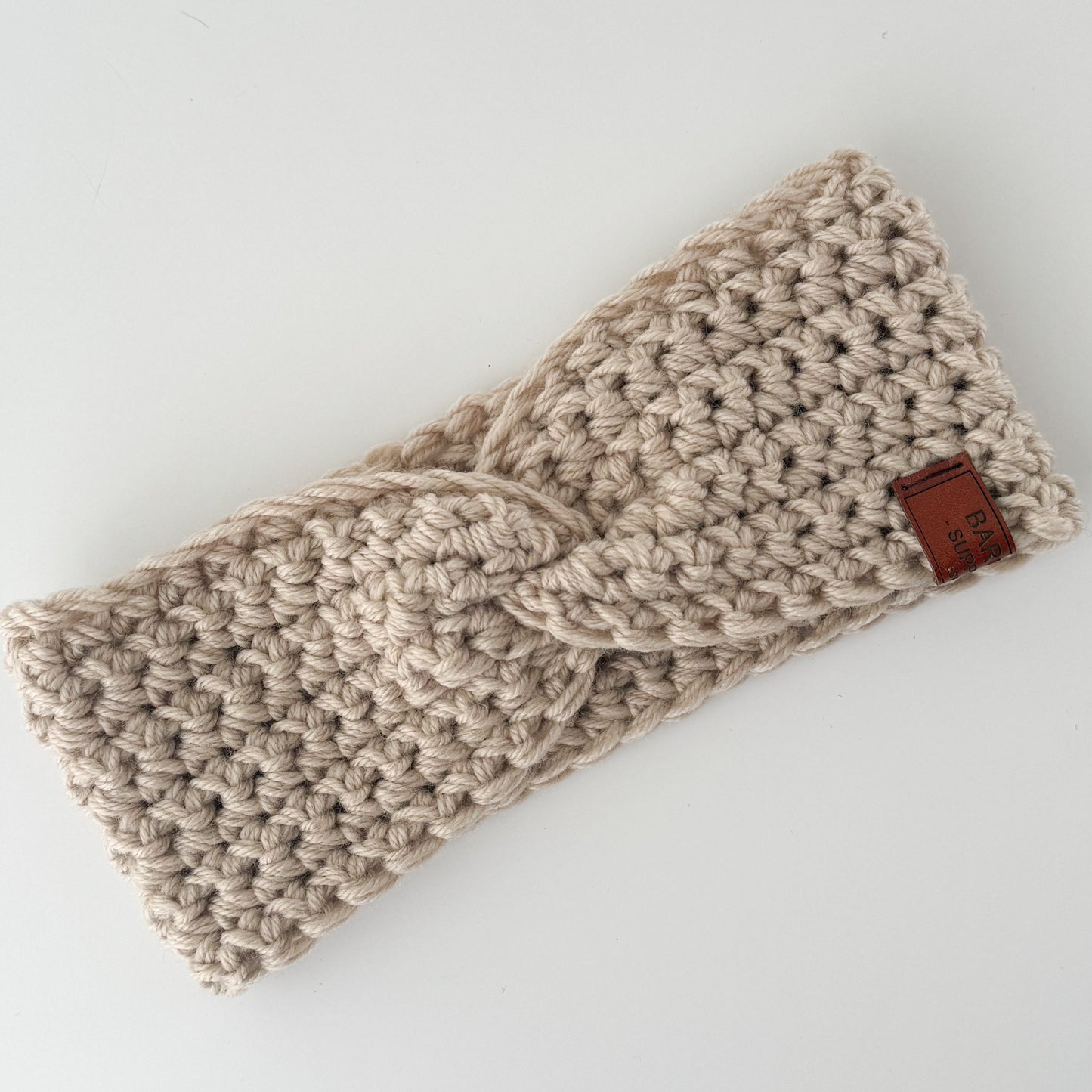 Twist Crochet Headband - Wool Blend