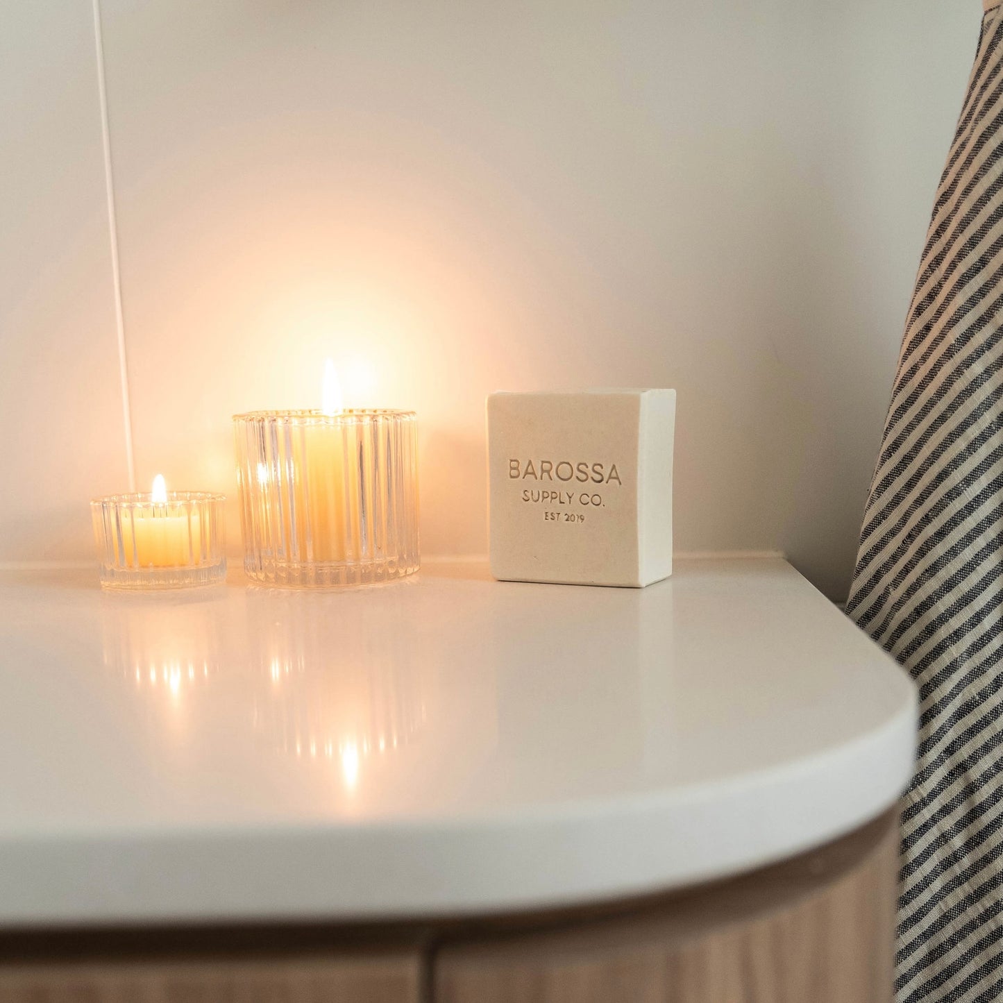 Clear Glass Tealight Holder
