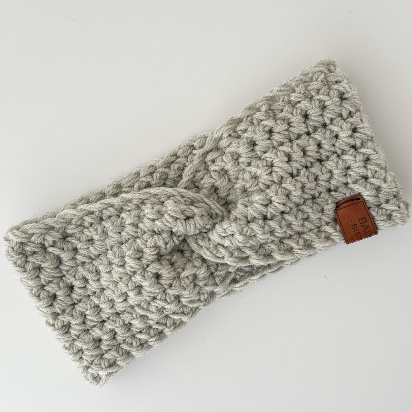 Twist Crochet Headband - Wool Blend