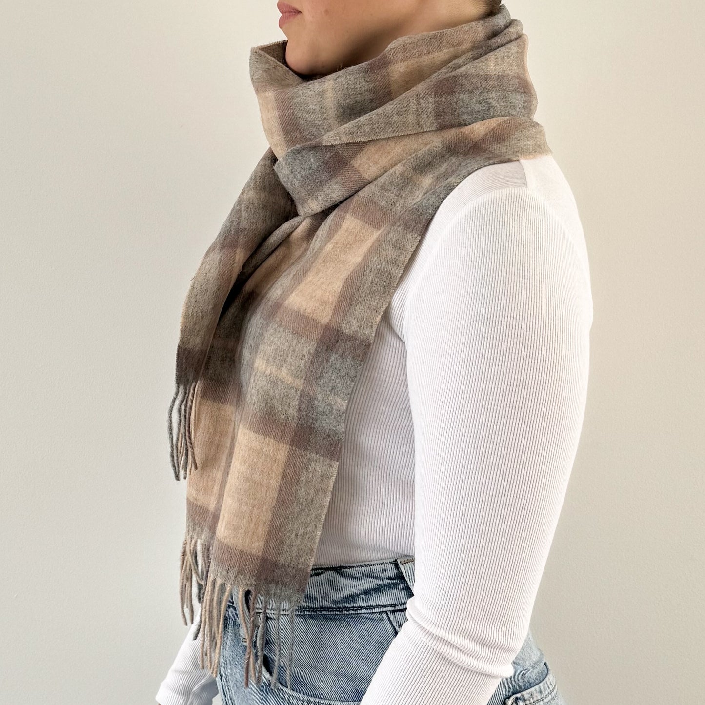 Mackellar - Scottish Tartan Lambswool Scarf