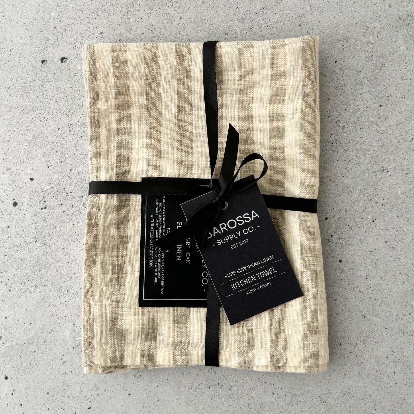 Natural Stripe - Kitchen Towel