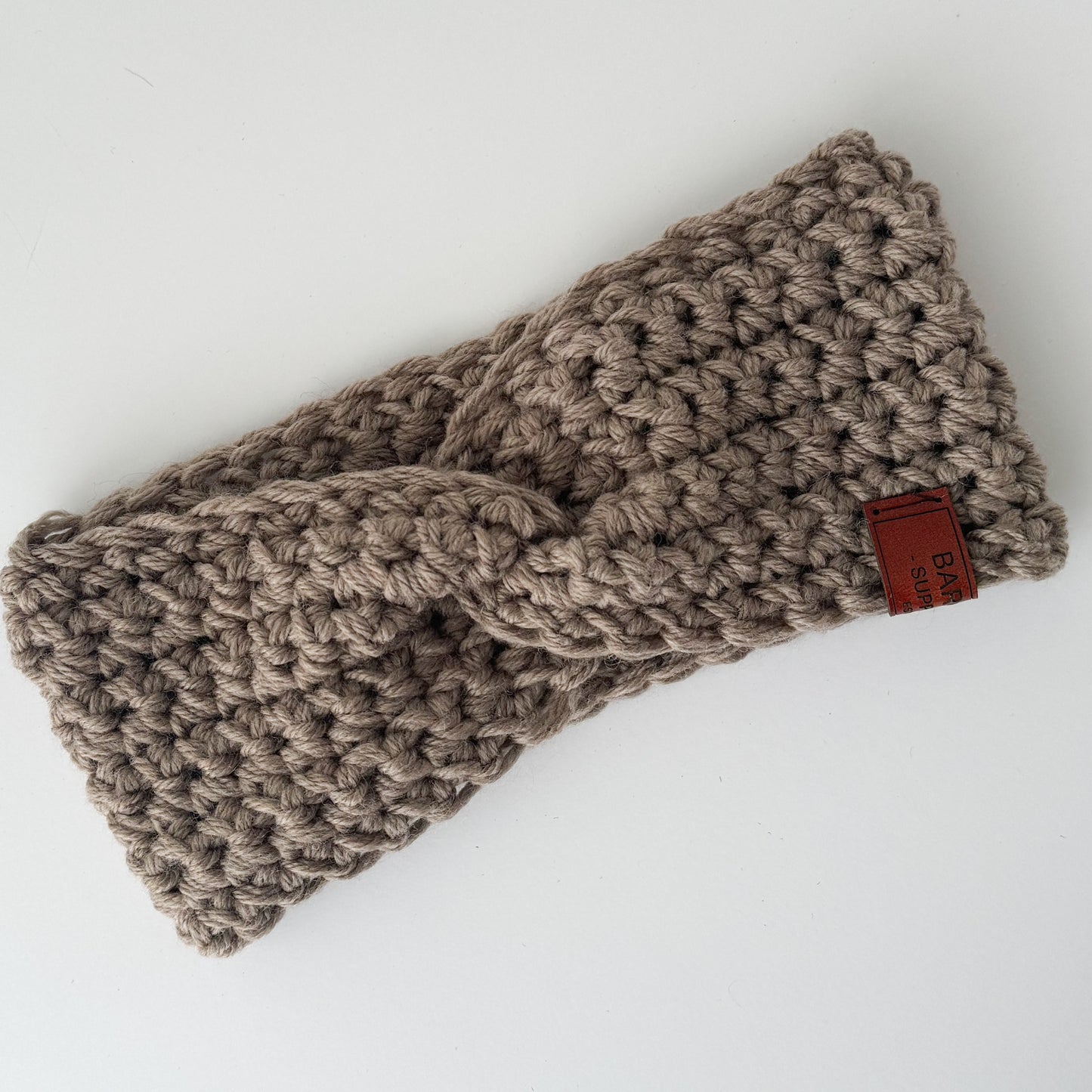 Twist Crochet Headband - Wool Blend