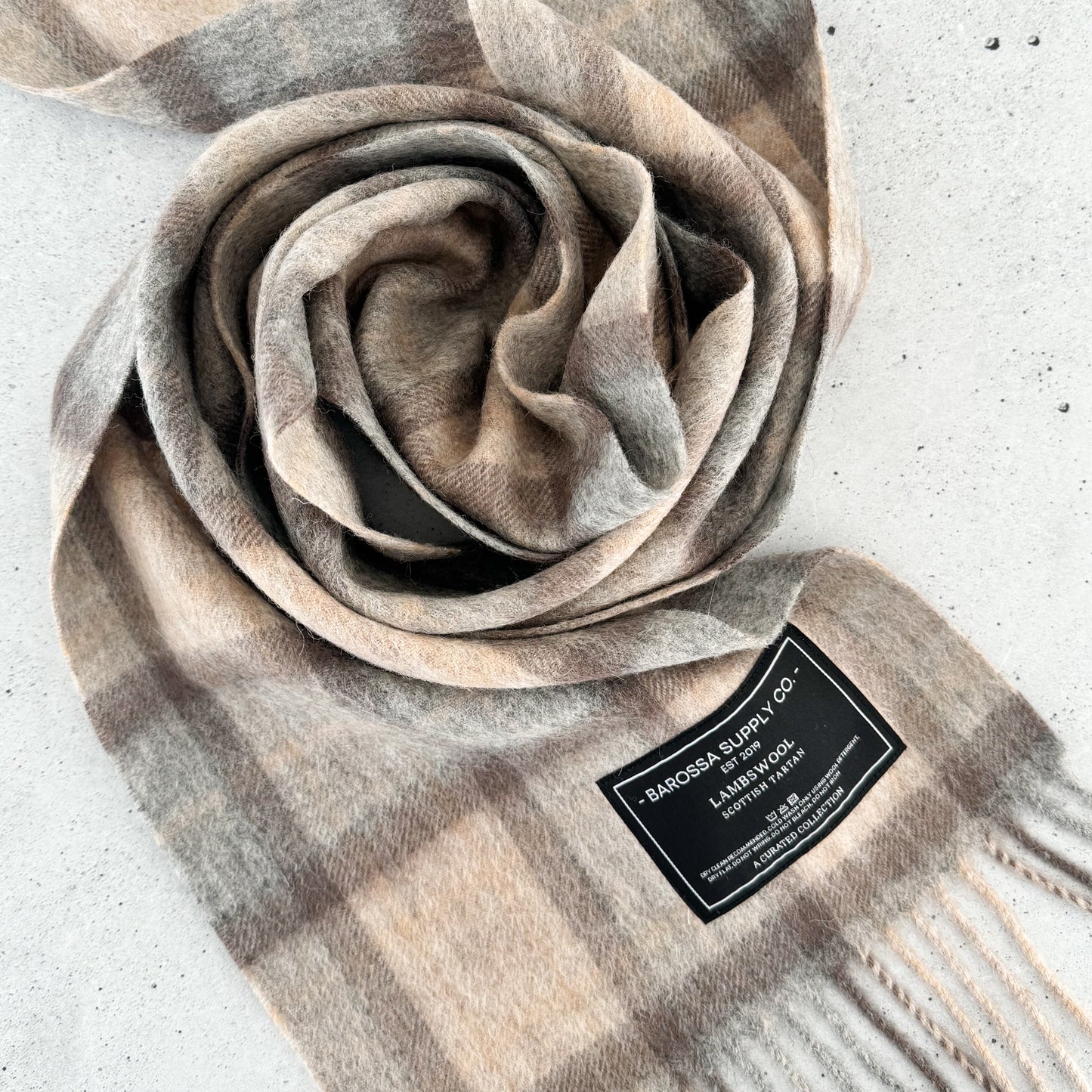 Mackellar - Scottish Tartan Lambswool Scarf