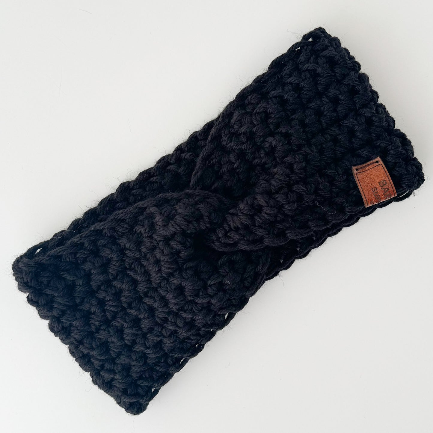 Twist Crochet Headband - Wool Blend