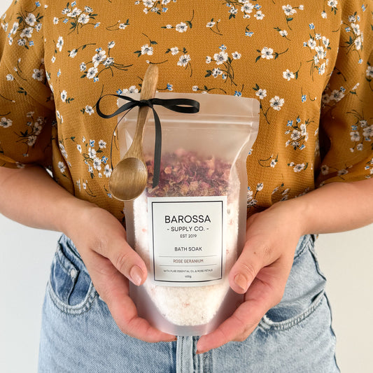 Rose Geranium Bath Soak