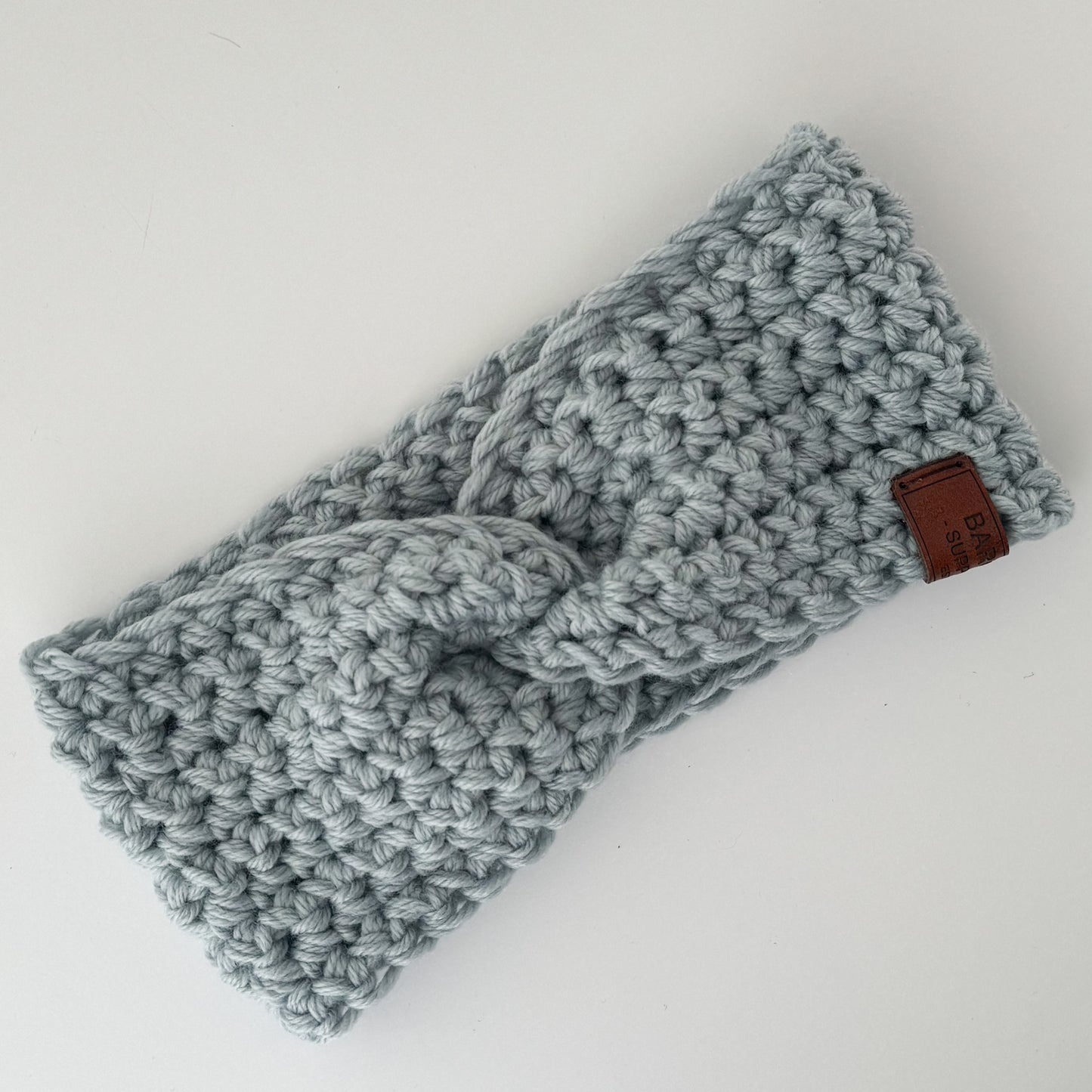 Twist Crochet Headband - Wool Blend