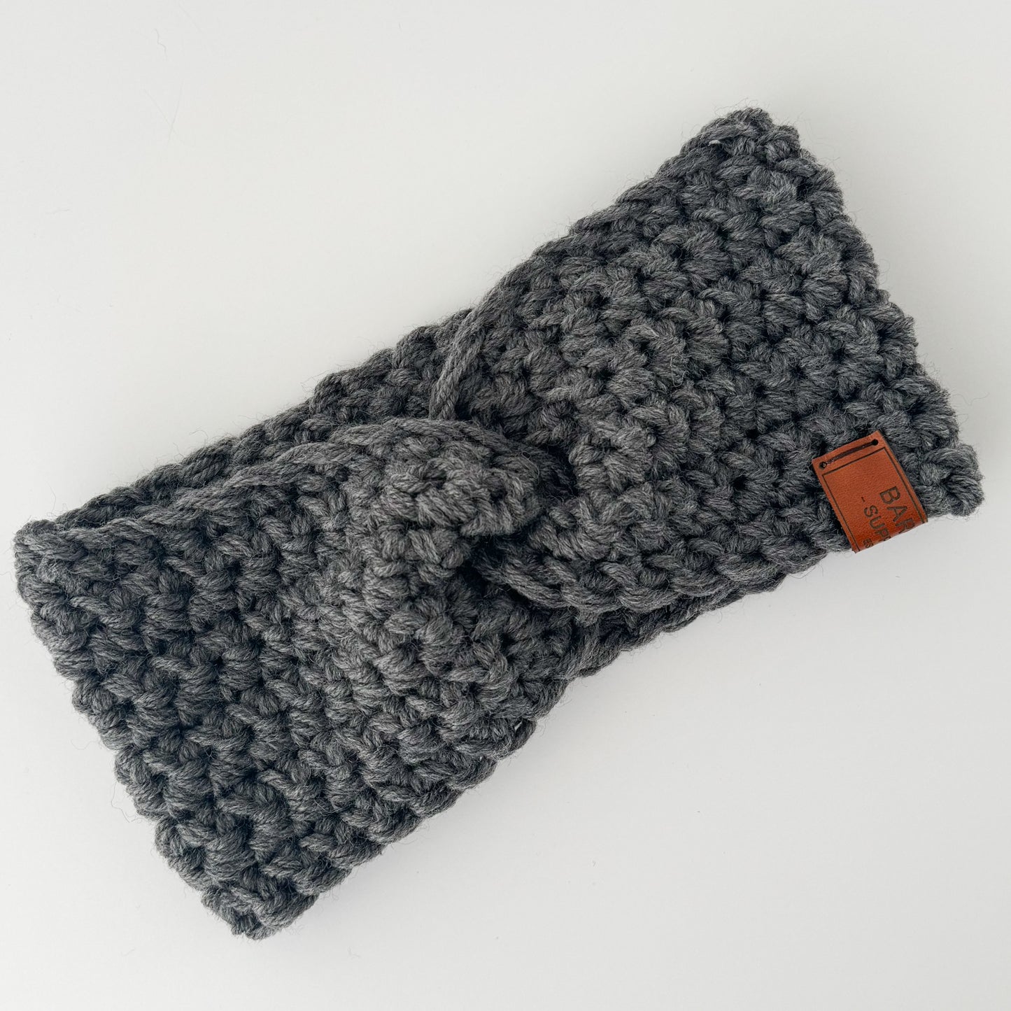 Twist Crochet Headband - Wool Blend