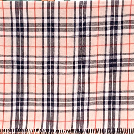 Thomson Camel - Recycled Wool Blend Scottish Tartan Blanket