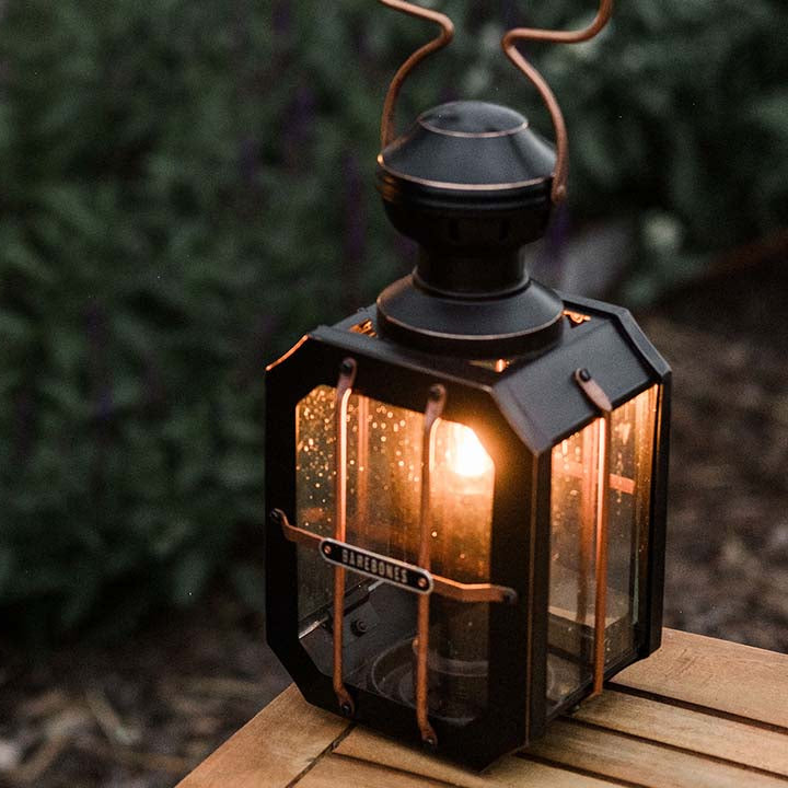 Box Candle Lantern - Barebones