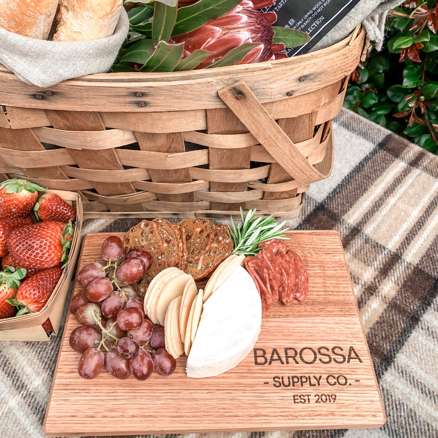 Large Tasmanian Oak Serving Board