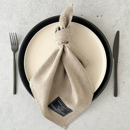 Natural Linen Napkin set of 2