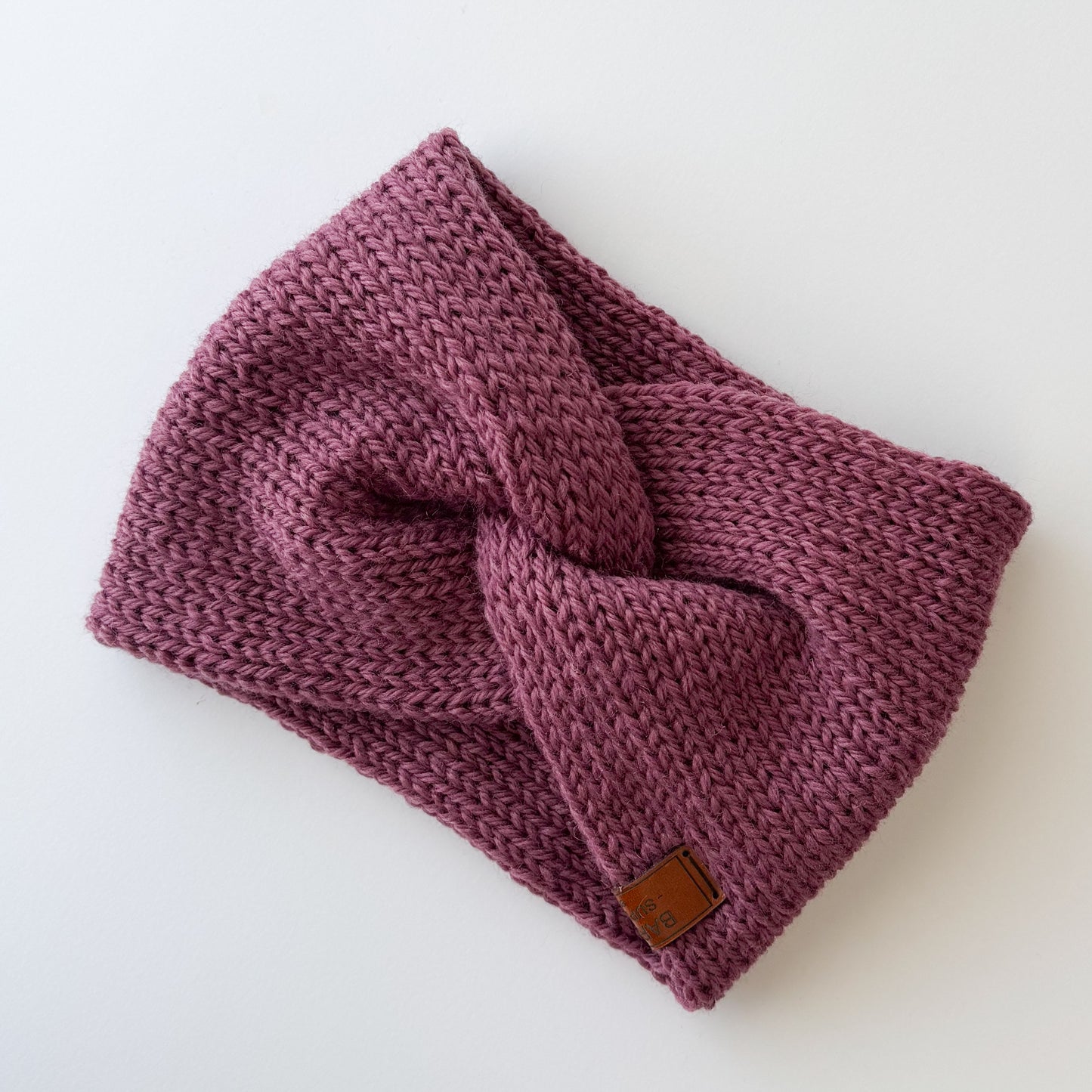 Twist Knit Headband - Australian Wool