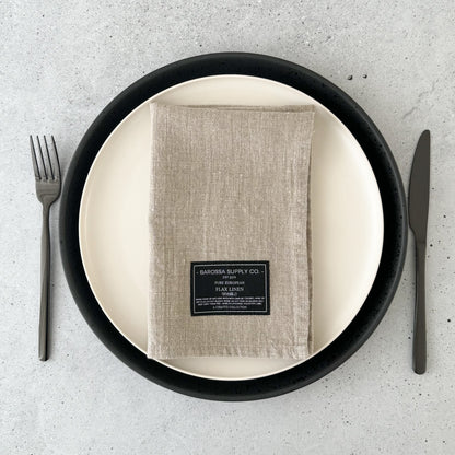 Natural Linen Napkin set of 2