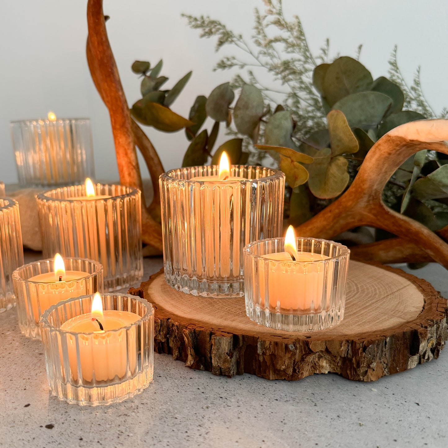 Clear Glass Votive Holder