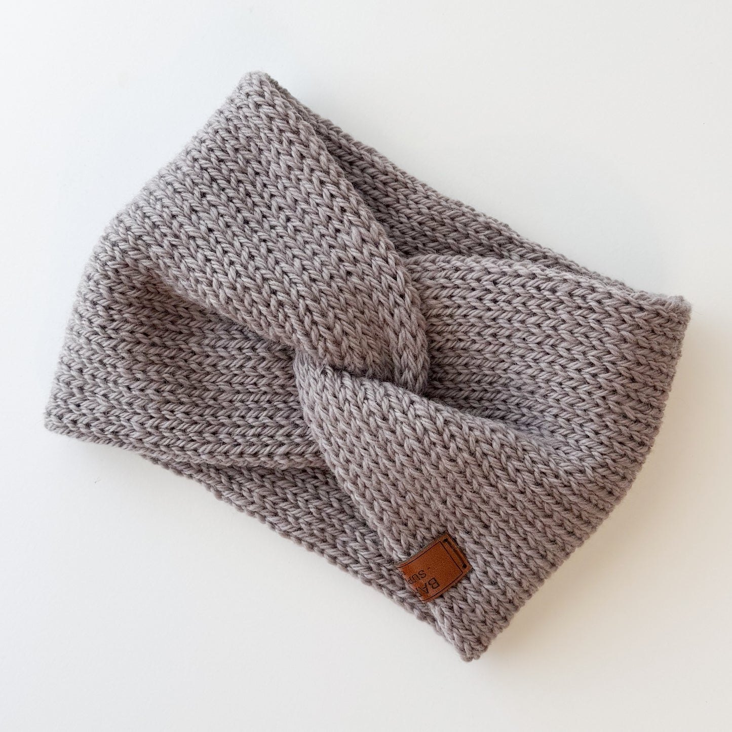 Twist Knit Headband - Australian Wool