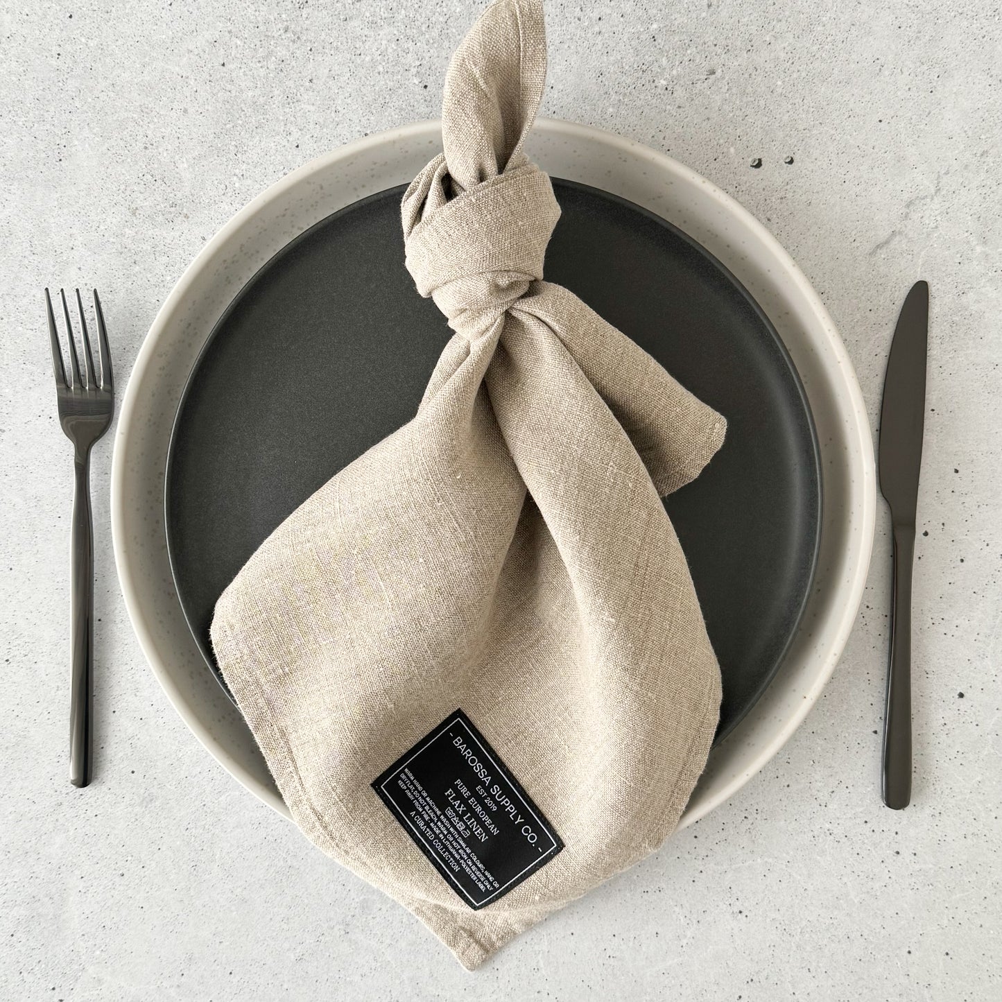 Natural Linen Napkin set of 2