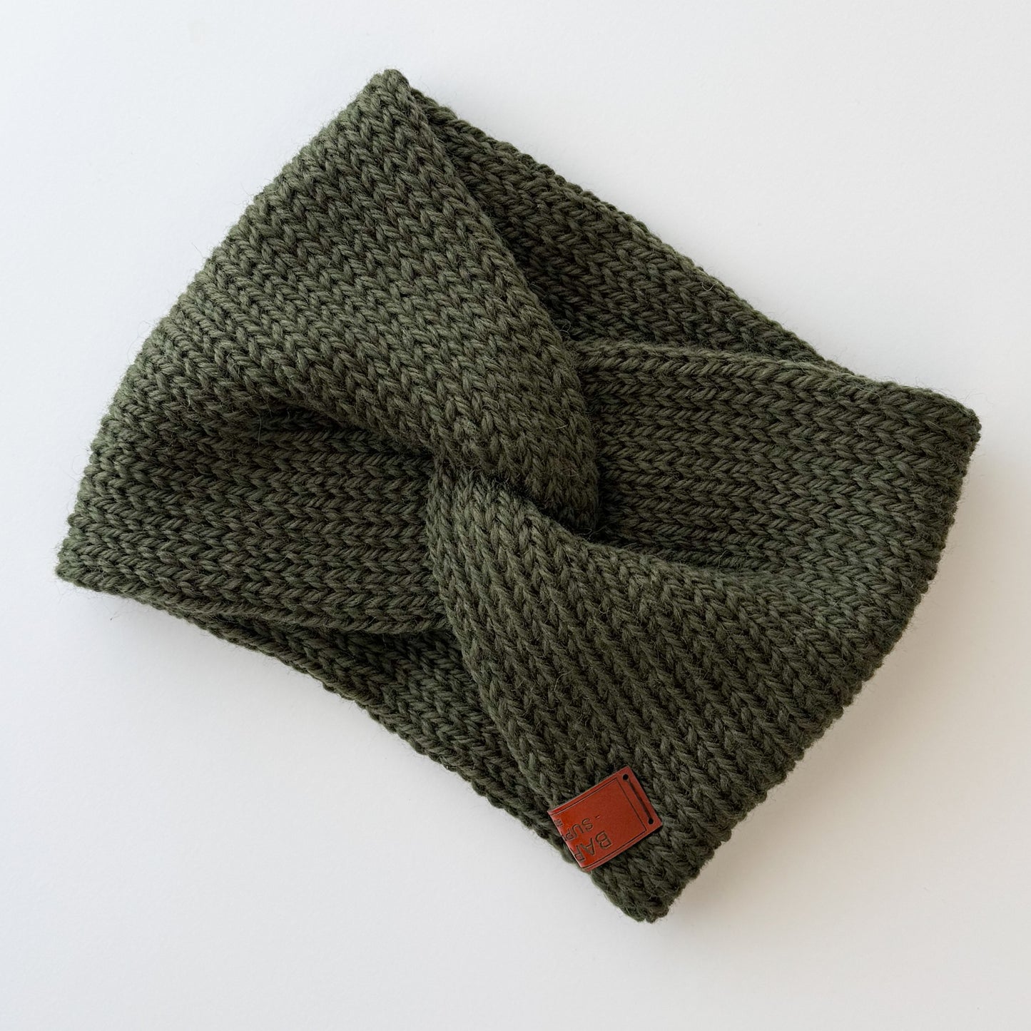 Twist Knit Headband - Australian Wool