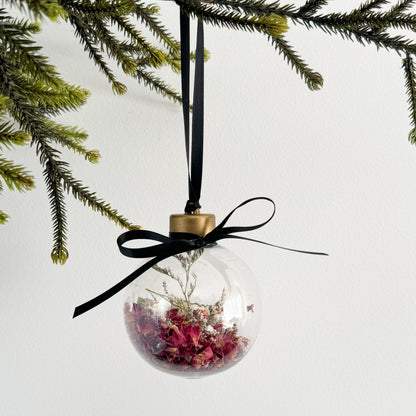 Vintage Rose - Gold Bauble