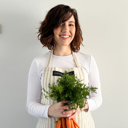 Natural Stripe - Everyday Apron