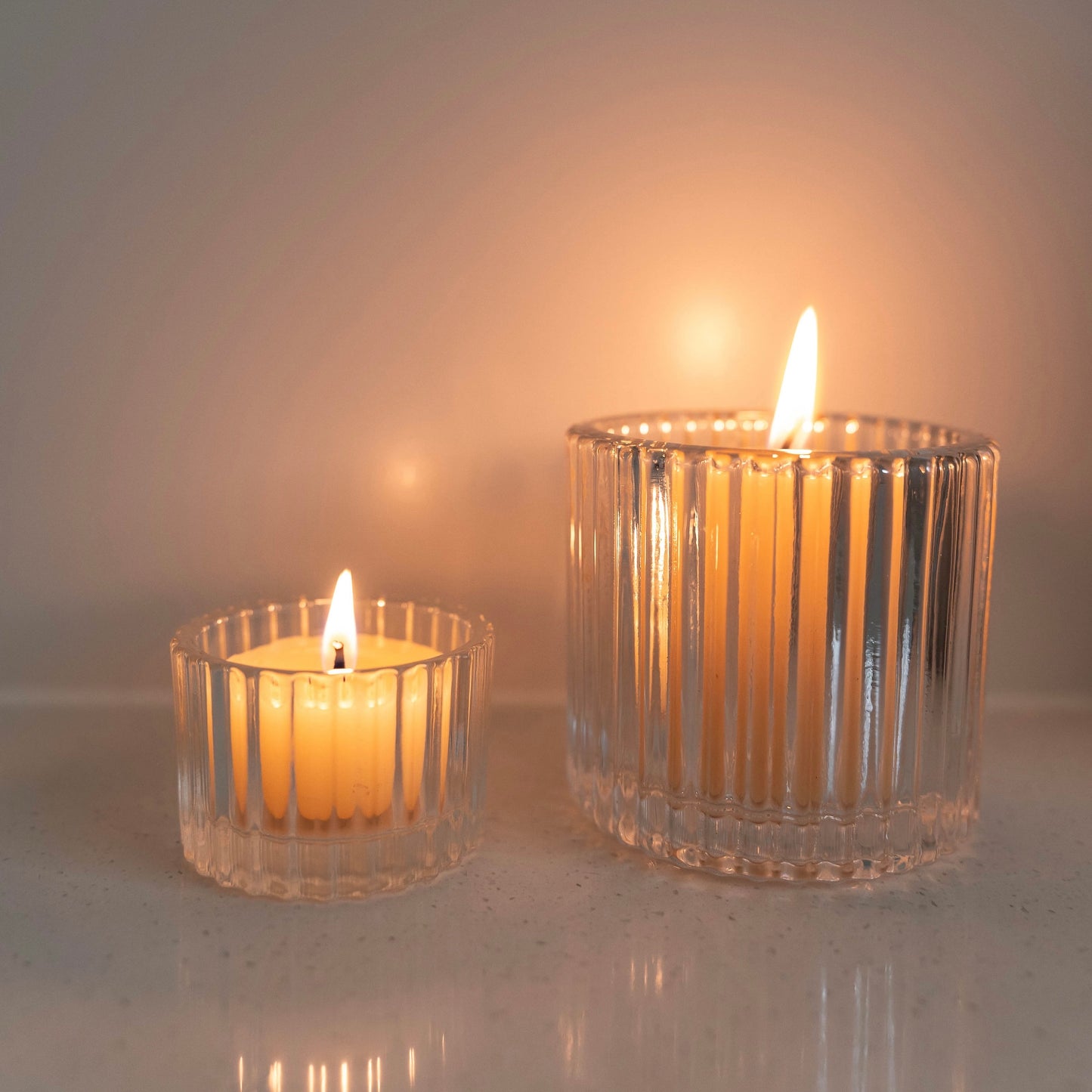 Clear Glass Votive Holder