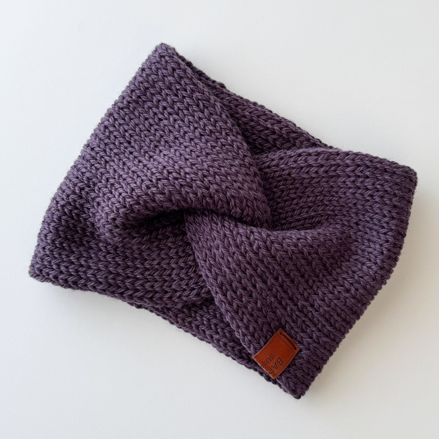 Twist Knit Headband - Australian Wool