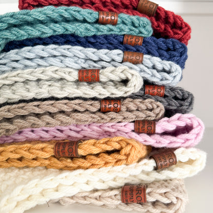 New Season Crochet Pom Pom Beanie - Wool Blend