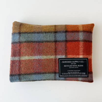 Recycled Wool Blend Scottish Tartan Heat Pack - Buchanan Antique