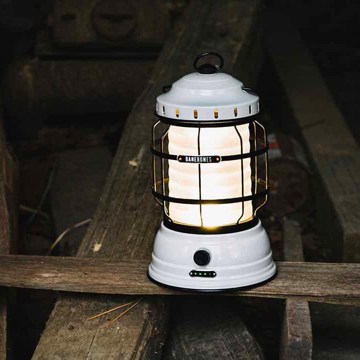 Vintage White - Forest Lantern - Barebones