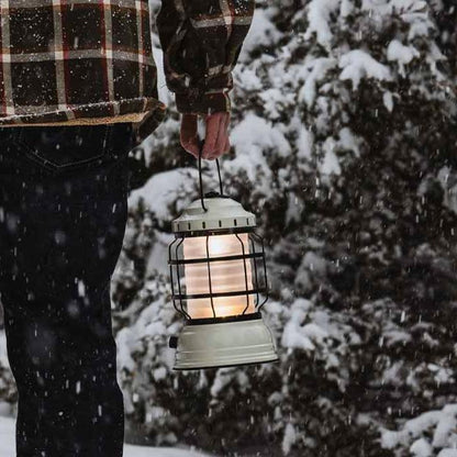 Vintage White - Forest Lantern - Barebones