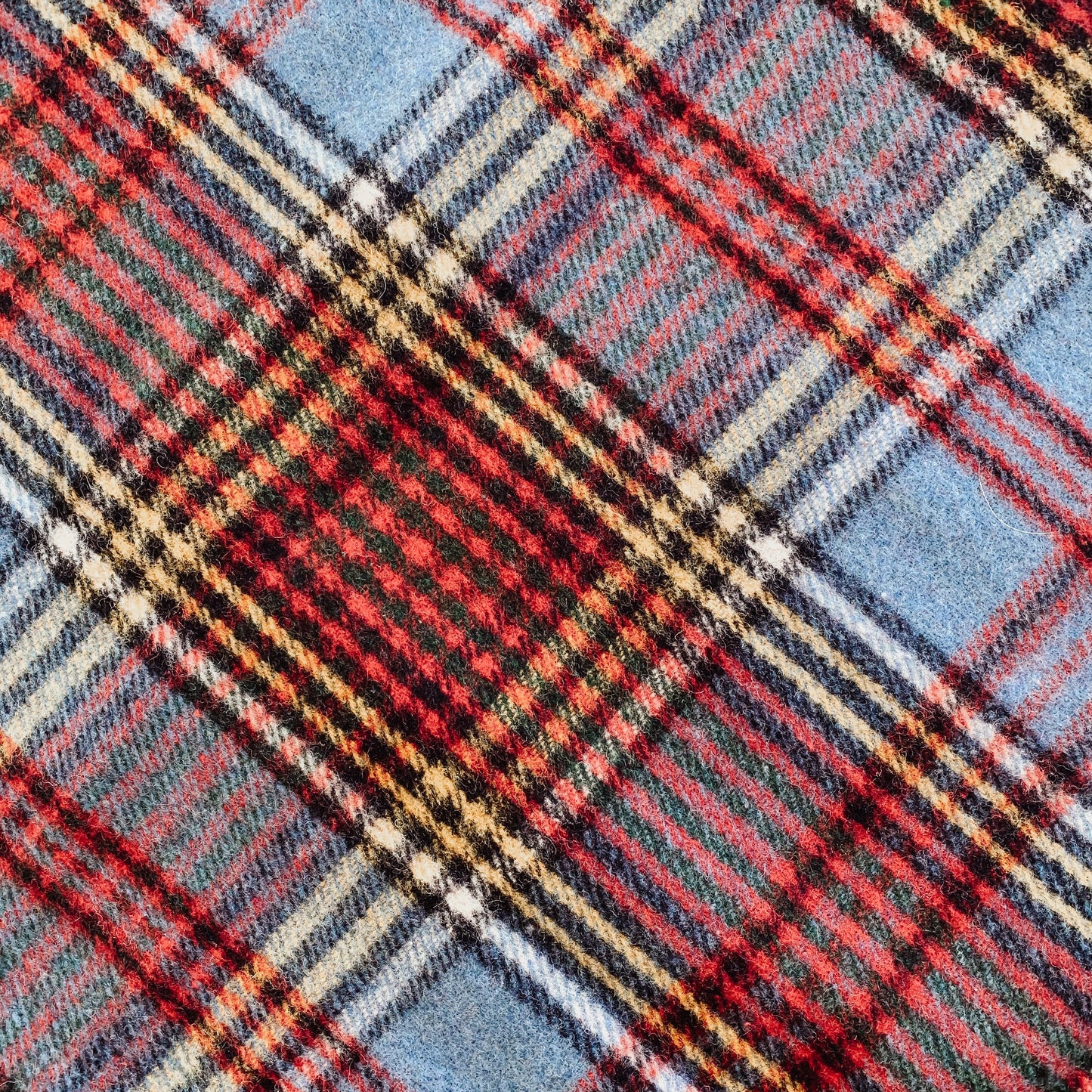 Anderson - Recycled Wool Blend Scottish Tartan Blanket