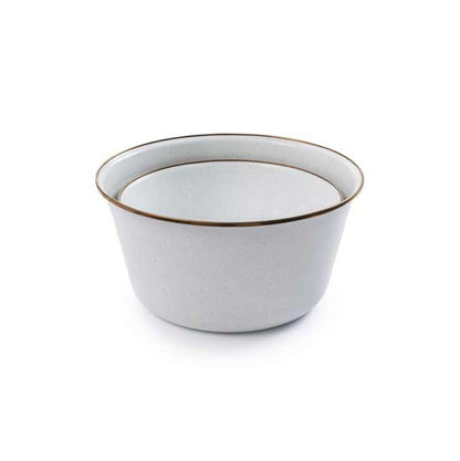 Eggshell Enamel Mixing Bowls (Set of 2) Barebones