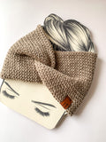 Twist Knit Headband - Wool Blend