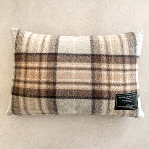 Recycled Wool Scottish Tartan Cushion | Mackellar