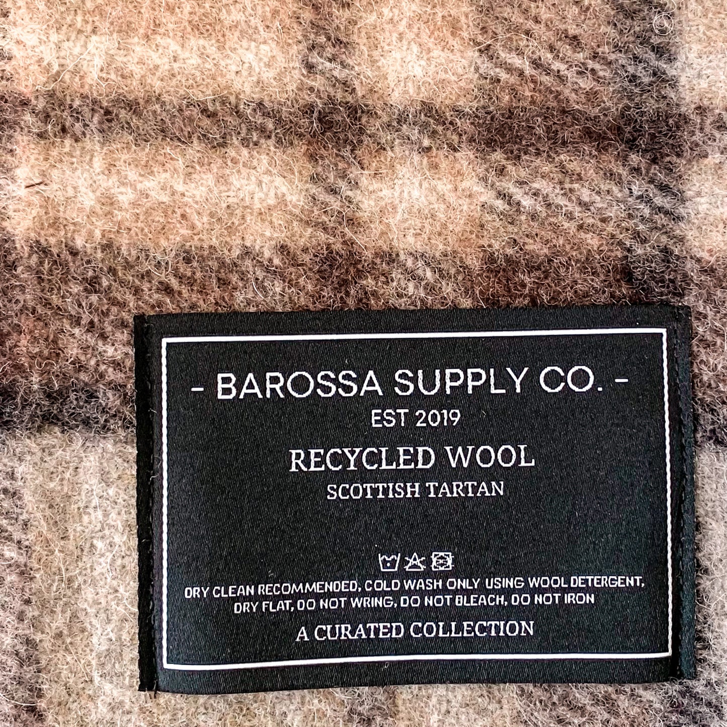 Mackellar - Recycled Wool Blend Scottish Tartan Blanket