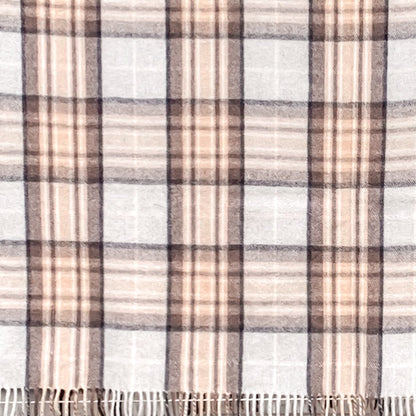 Mackellar - Recycled Wool Blend Scottish Tartan Blanket