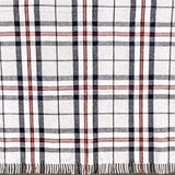 Recycled Wool Scottish Tartan Blanket | Thomson Grey
