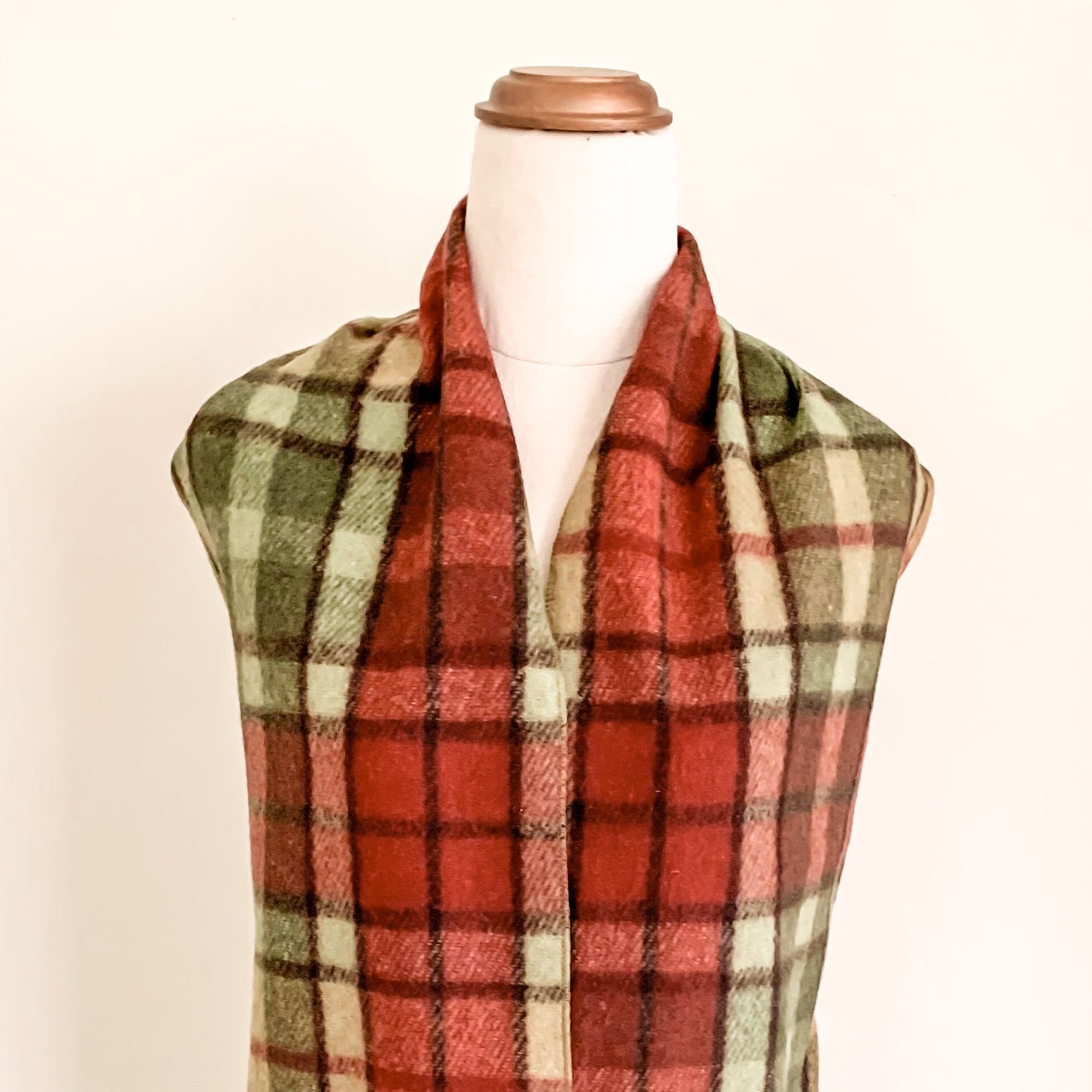 Luxe Tartan Blanket Wrap - Buchanan Autumn