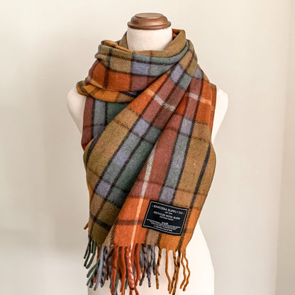 Luxe Tartan Blanket Wrap - Buchanan Antique