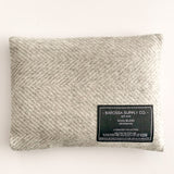 Herringbone Wool Blend Heat Pack -Snow