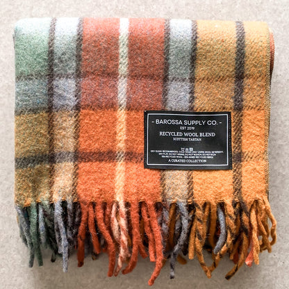 Luxe Tartan Blanket Wrap - Buchanan Antique